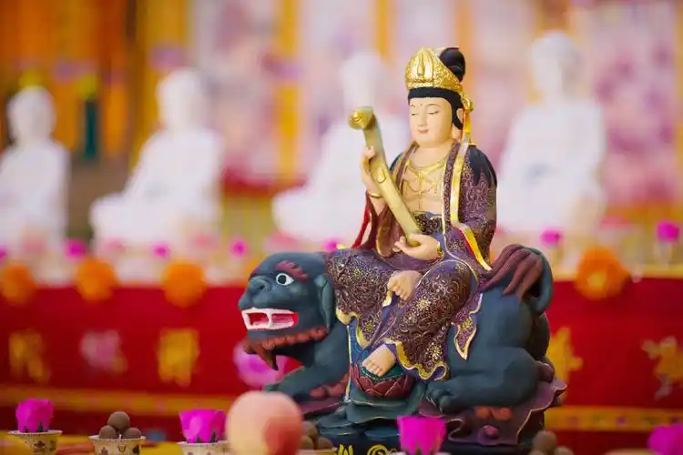 祈福学业考研事业上升的好日子一年一度的文殊菩萨圣诞