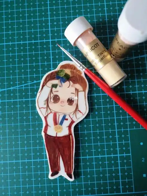 手绘杨倩小妹妹