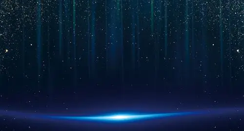 极光星空2019新年签到处猪年舞台背景