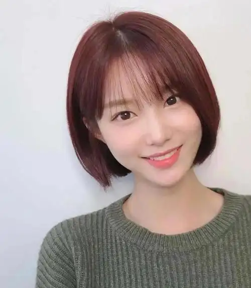 小乖乖短发,2021最火短发