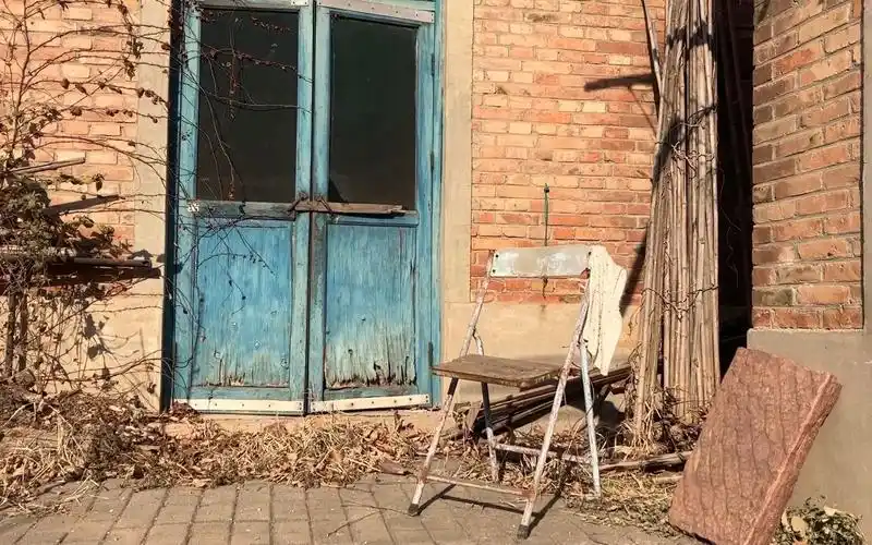 北方冬天的农村小院 我精神上的世外桃源