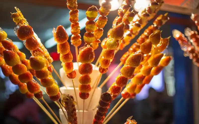 冰糖葫芦高清图片桌面壁纸