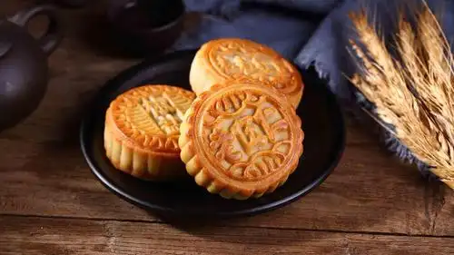 好吃的广式月饼图片桌面壁纸