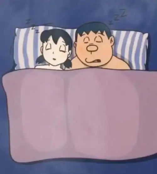 最近胖虎静香睡在一起是什么梗