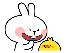 表情| line上的「被宠坏的兔子」动态表情包(2)