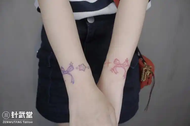 一个细手腕儿要得还不少手腕纹身