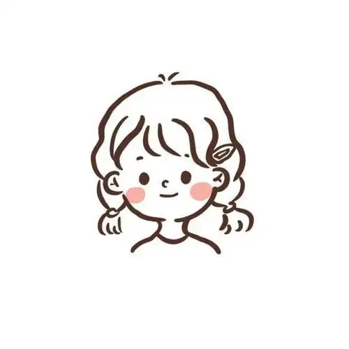 简笔画头像小女孩卡通头像简笔画难图片天线宝宝简笔画头像简笔画头像