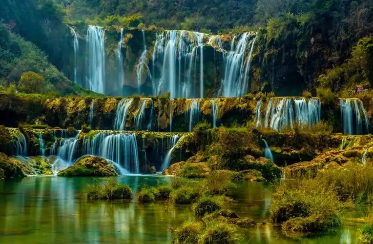 云南九龙瀑布风景图片 - 第2张