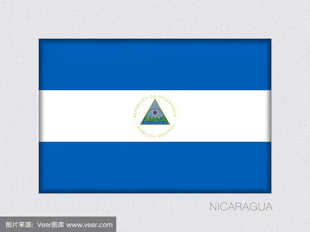 尼加拉瓜国旗高宽比为2比3