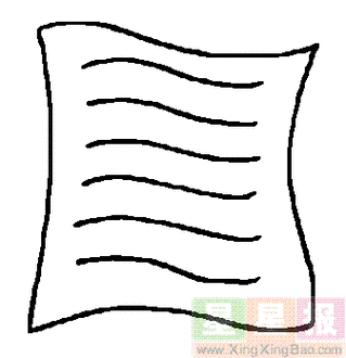 纸的简笔画画满整张纸的简笔画