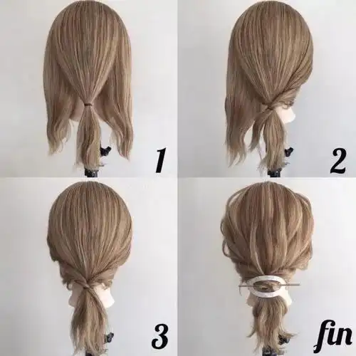 锁骨短发怎么扎好看6款气质扎发get起来