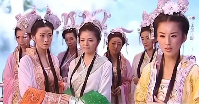 《天仙配》七仙女全员美人,黄圣依清丽温婉,杨恭如聪慧伶俐