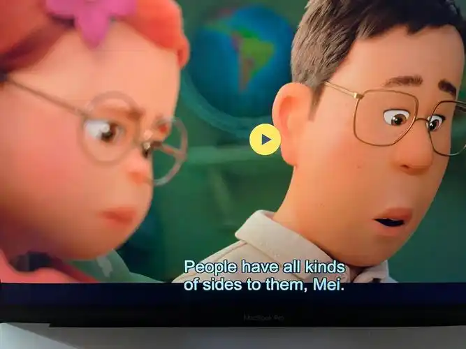 今天看了一个pixar的电影觉得还挺好的#turning  red