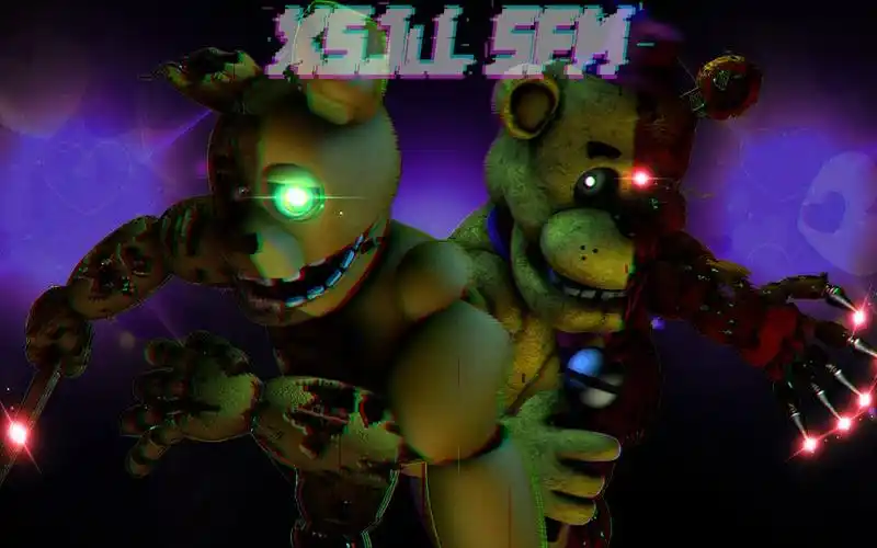 sfm制图过程fnaf双金情人节快乐qwq