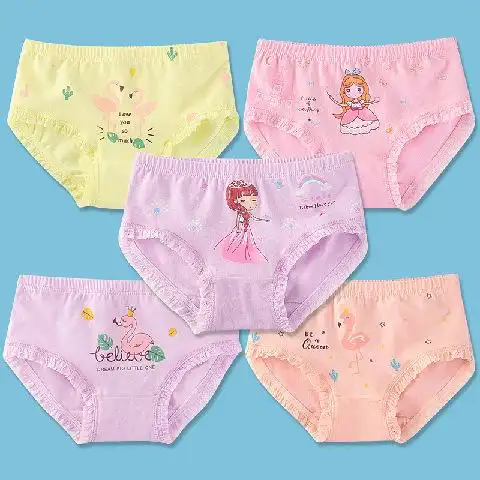 儿童内裤棉三角女童内裤女宝宝内裤中大童短裤小女孩内裤1-12岁