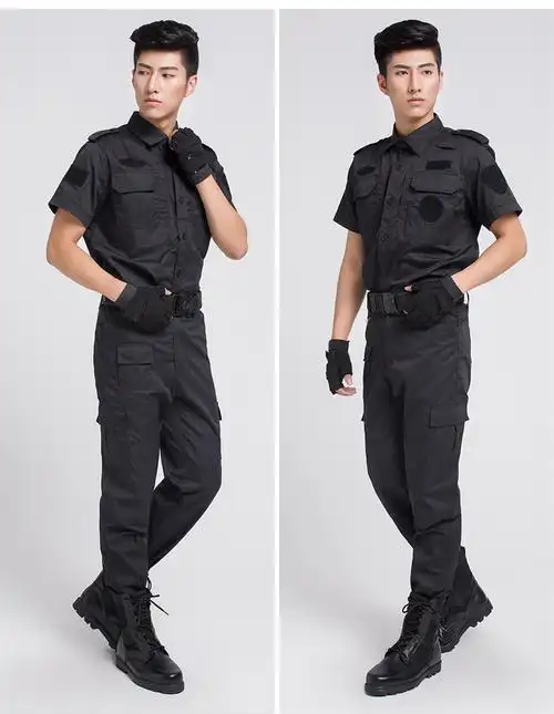 99式特战服 夏装保安特训服男款短袖制服作训服长袖春秋套装物业工作