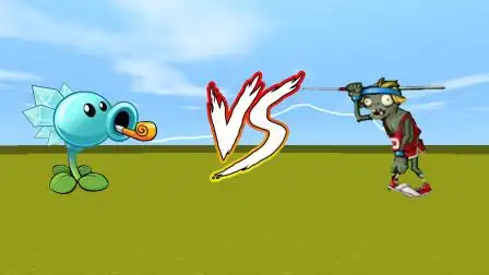 迷你植物大战僵尸,寒冰射手对战100跳高僵尸,结局让人意想不到