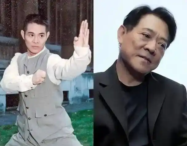 ""李连杰老得也太快了吧,如果不是头发是黑色,看上去像80多岁的老爷爷
