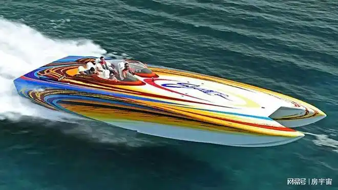 2022年全球十艘最快的快艇最高时速可达到555公里小时