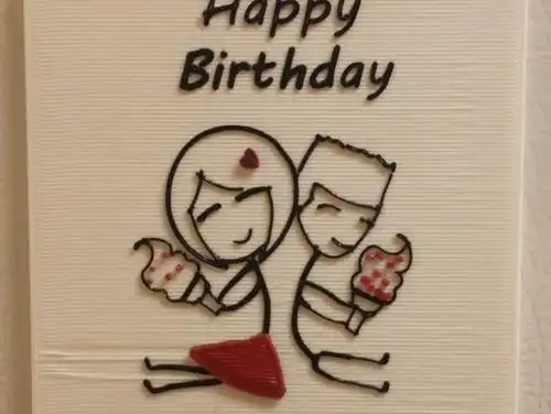 生日快乐情侣卡