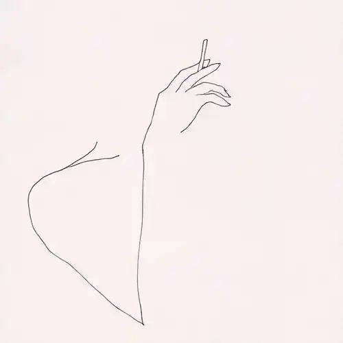 极简速写(女)|简单几根线条,钩画性感人体,让人浮想联翩_ric_法国