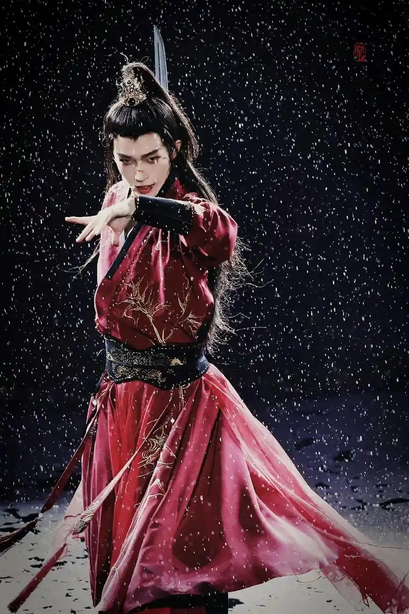 刘宇国风大典柳叶刀舞台|少年鲜衣怒马.