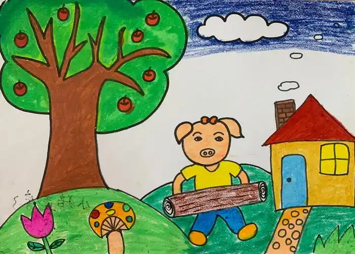 大地名家幼儿园教师基本功——绘画比赛