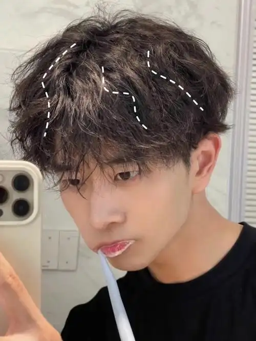 南宁男生发型  #男生发型  #氛围感发型