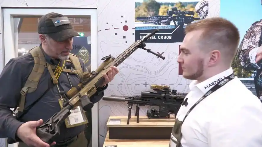 enforce tac 2024:haenel lr/one - 一款新型精密栓动步枪,也适用于