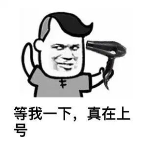 等我一下,真在上号