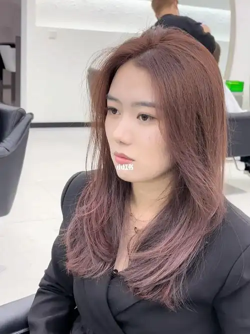 粉棕色暖色系发色