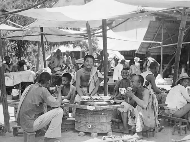 一组老照片看看百年前的成都人如何乘凉