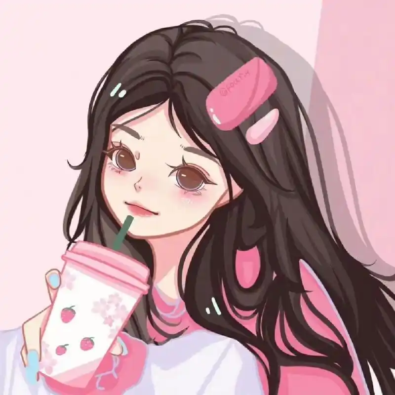 女生头像|少女头像 真人照片转手绘|手绘画画|微信头像 动漫人物头像