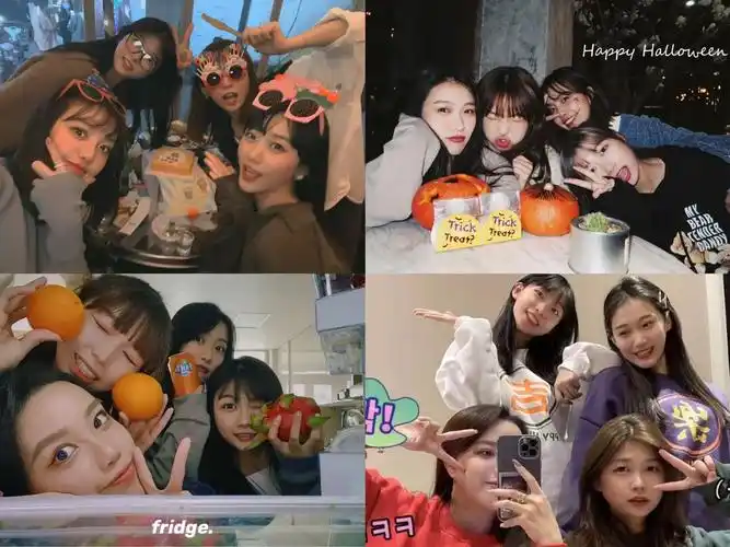 姐妹聚会合照这么拍也太可爱了吧