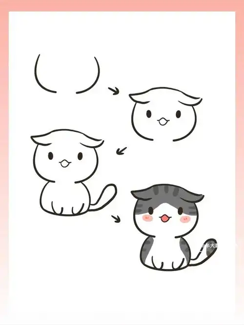 画个简笔画  #笔记灵感  #可爱简笔画  #简笔画  #儿童简笔画 #学习