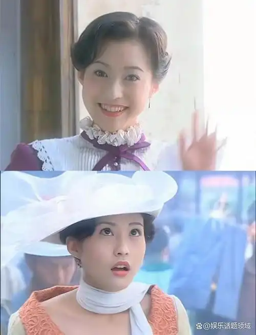 翻看郝蕾在《少年黄飞鸿》饰演的十三姨,剧中众多西洋风造型还是很