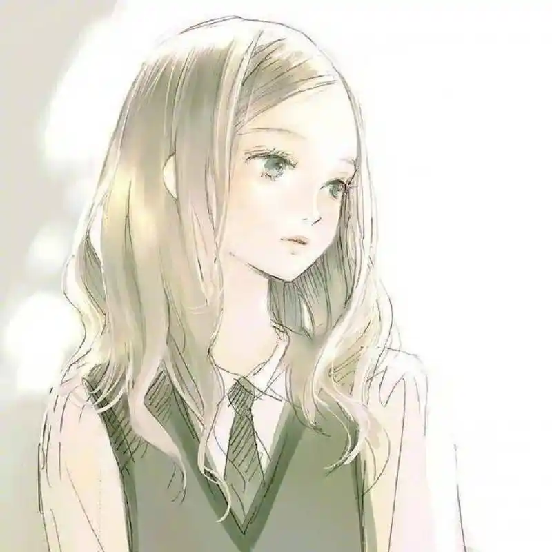 动漫女生头像可爱清新 女生动漫头像小清新_回应