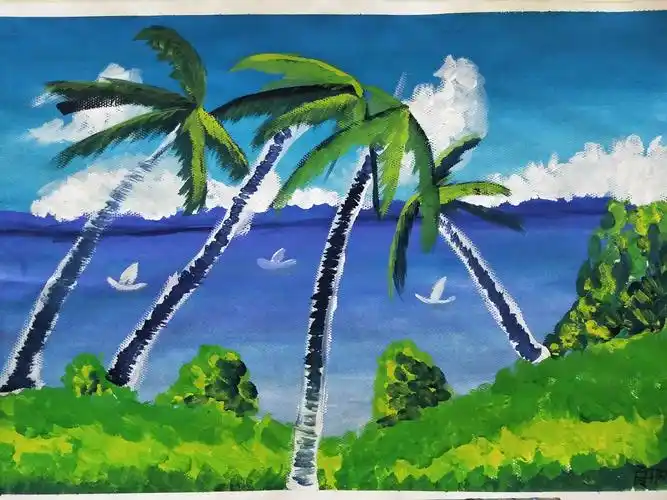 乔山艺海秋季水粉动漫班闫子阳作品集