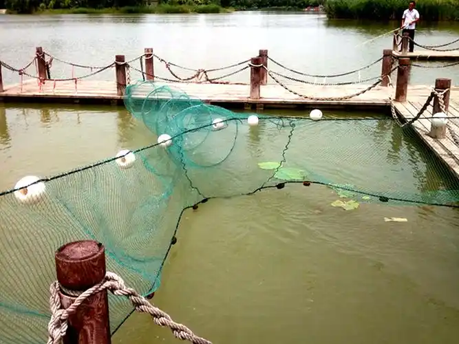 拦河网渔网拉网自动折叠捕鱼笼虾笼虾网黄鳝笼迷魂阵拖网