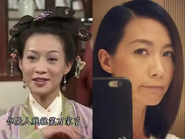 转战电视剧出演《天龙八部》的"木婉清",又拍长寿喜剧《皆大欢喜》