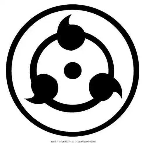 写轮眼月读简笔画