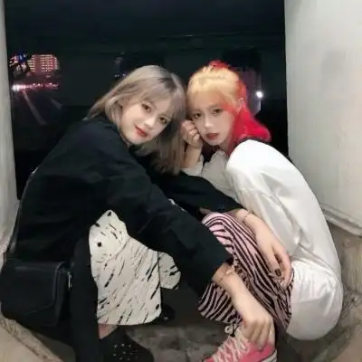 闺蜜两人头像时尚潮流高清潮流时尚的二人闺蜜头像图片