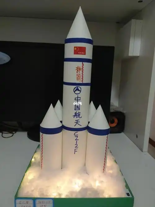 变废为宝的科技小制作神舟十三号模型