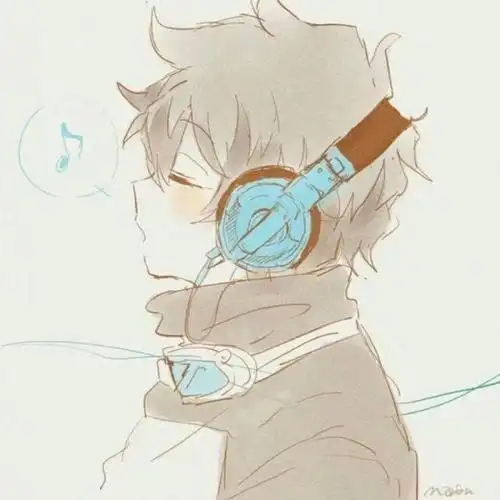 男侧脸头像动漫_头像图片_扣扣乐园