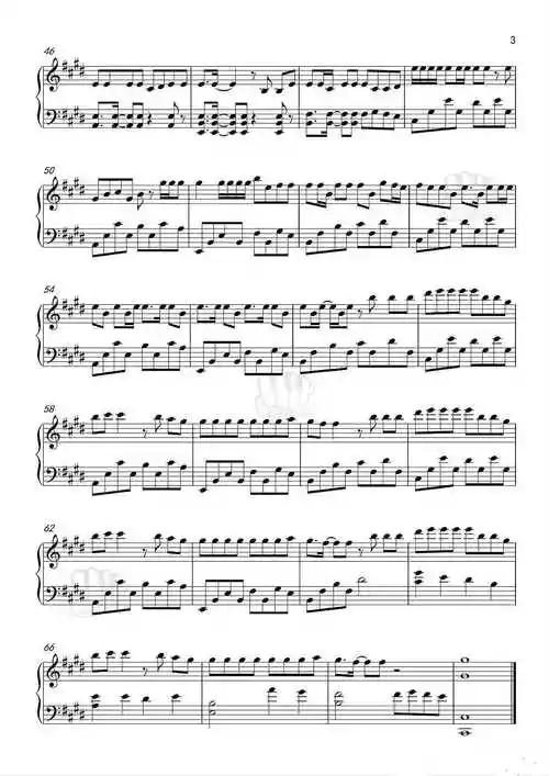 bingbian病变钢琴谱-鞠文娴-在每个寒风刺骨的冬天,听病变3