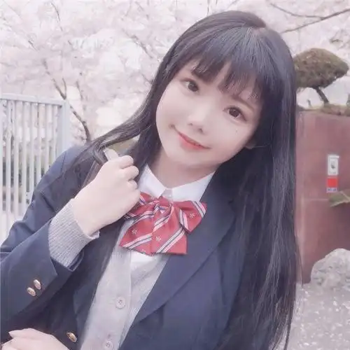 女生jk制服头像可爱图片超清可爱好看的穿jk制服头像