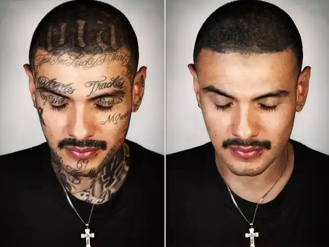 rapper脸上的纹身要怎样才能读懂