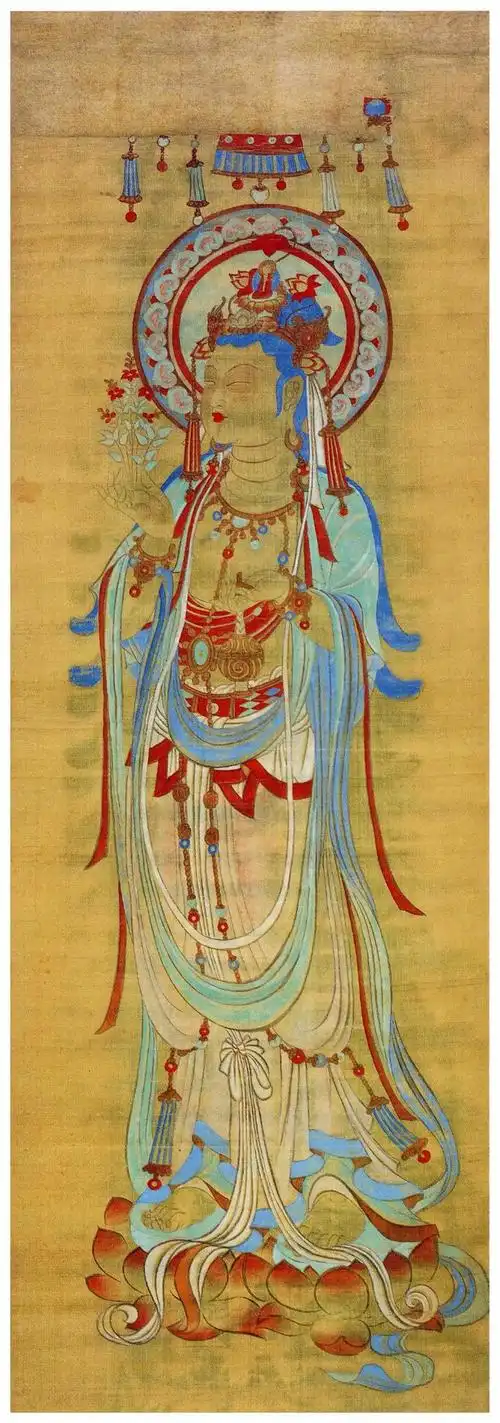 张大千临摹敦煌壁画丨私享艺术