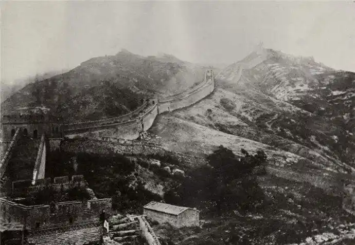 老照片上的历史,万里长城最早的影像记录