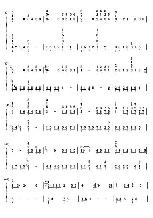 你给我听好简谱